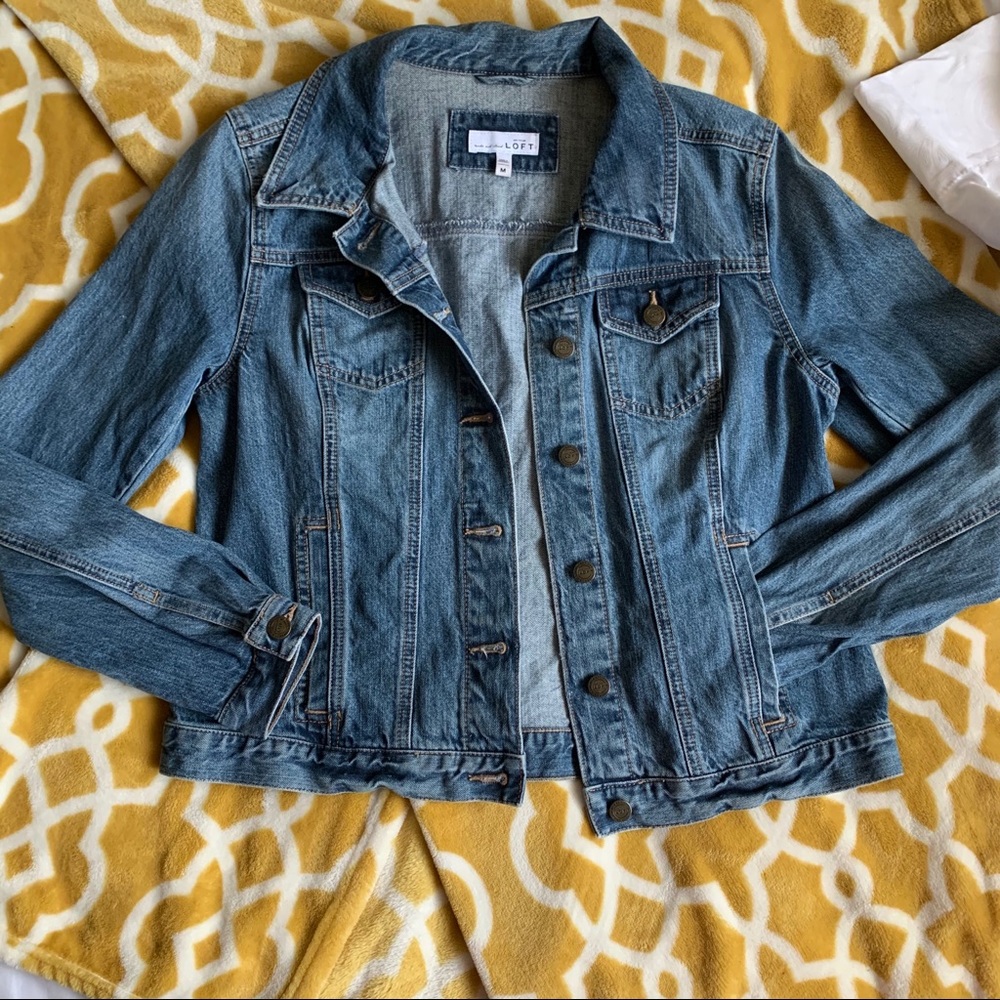 Long Sleeve Jean Coat